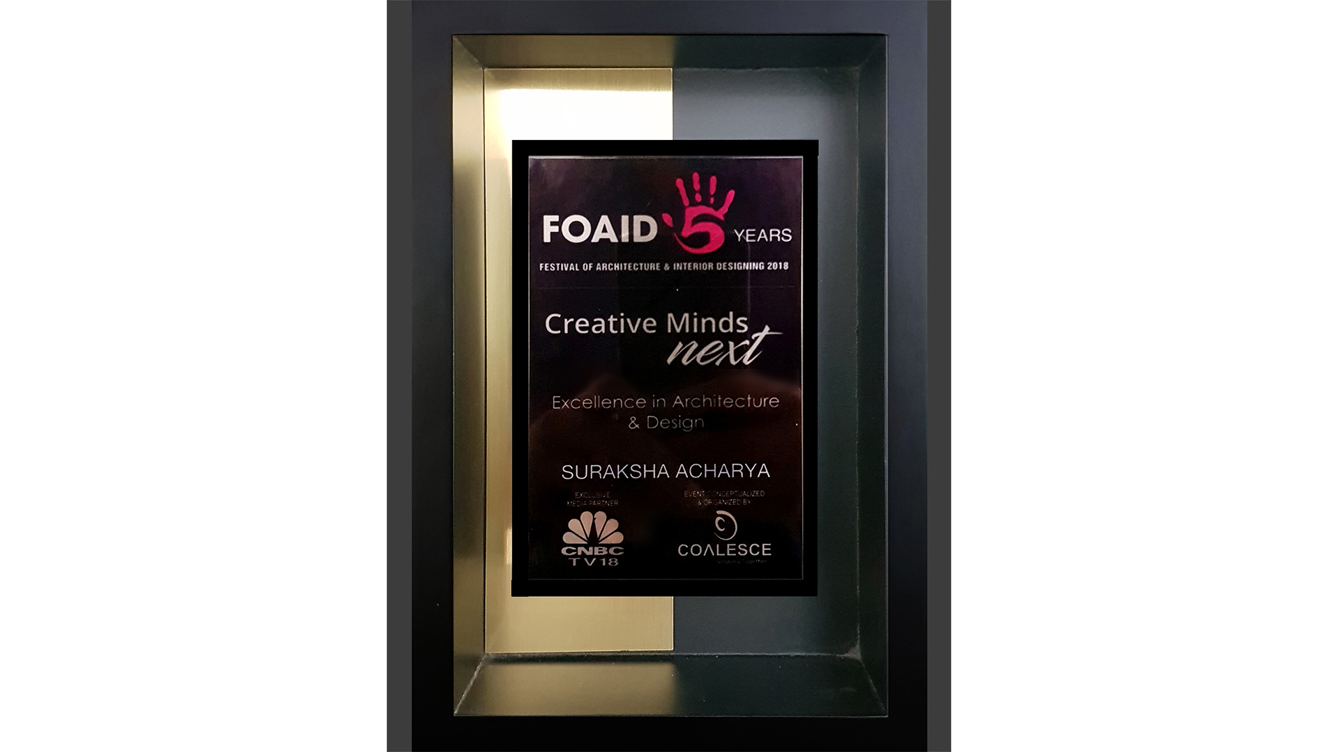 FOAID New Delhi | Creative Minds Next challenge