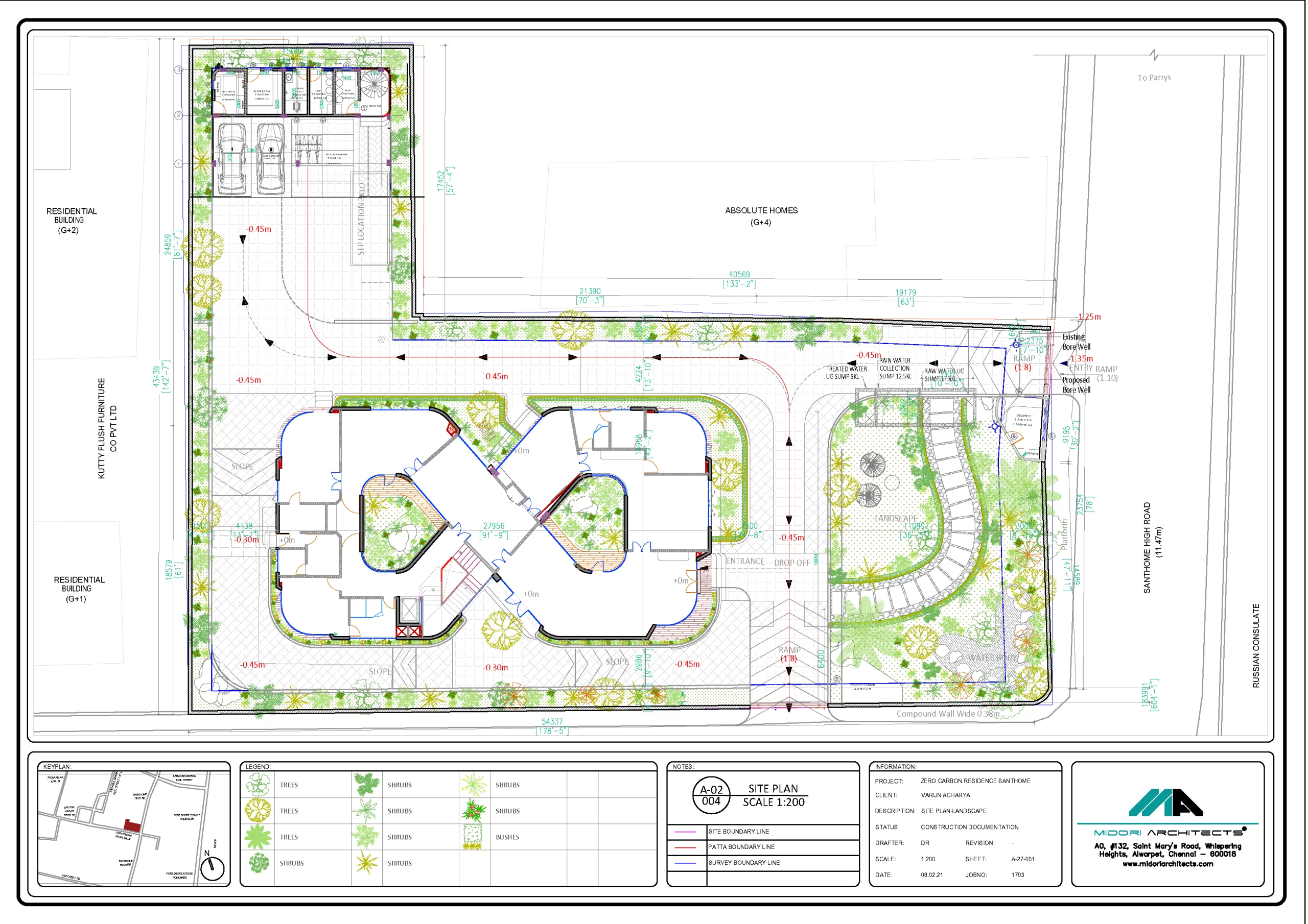 Aeon House Landscape Plan